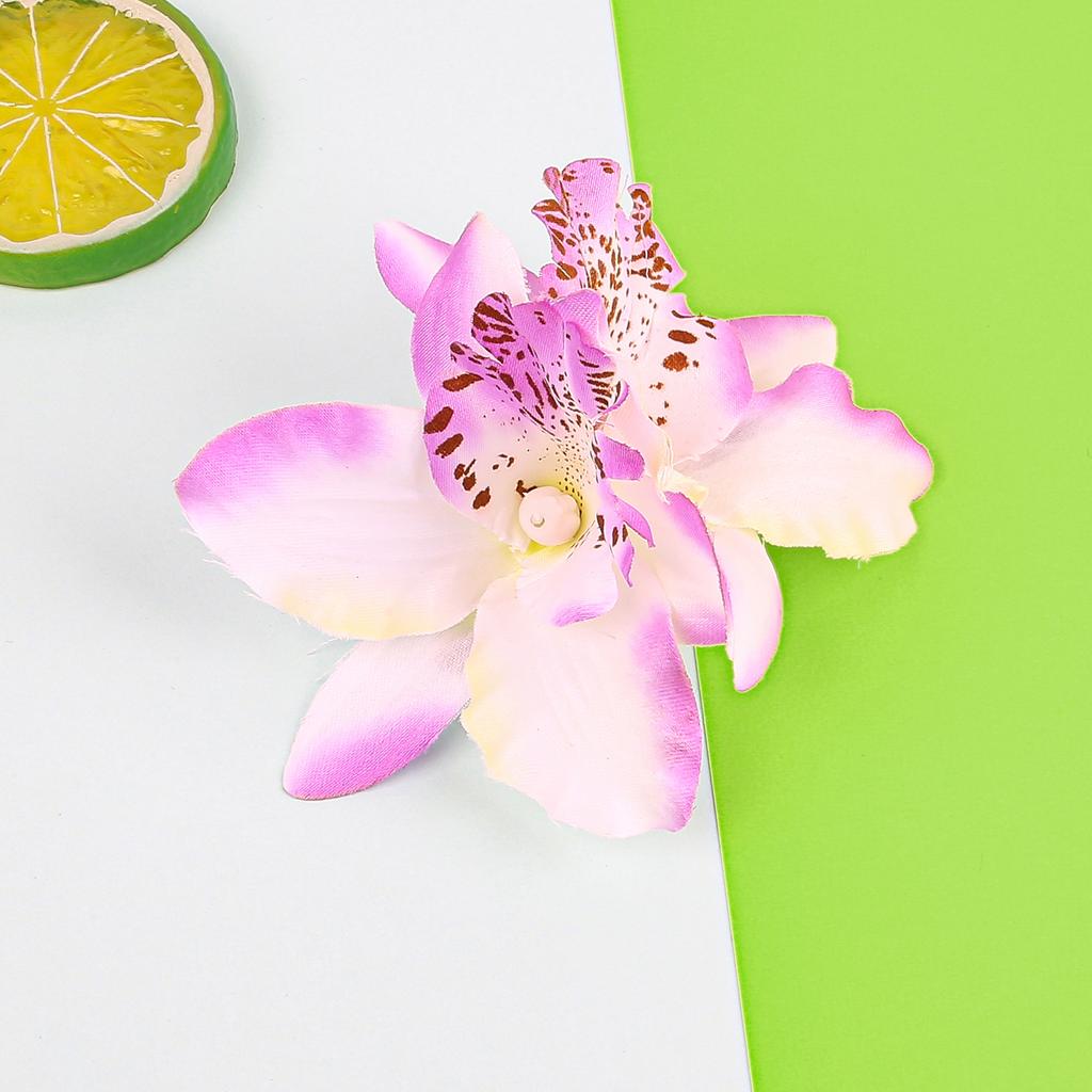 Modische simulierte Blume Haarspangen Haarnadeln für Frauen Orchidee floral Haarspangen Clips für Mädchen Damen Koreanische Haaraccessoires