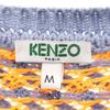 Kenzo Hergestellt in Italien Streifenmuster Langarm V-Ausschnitt Strickjacke M Damen Gebraucht