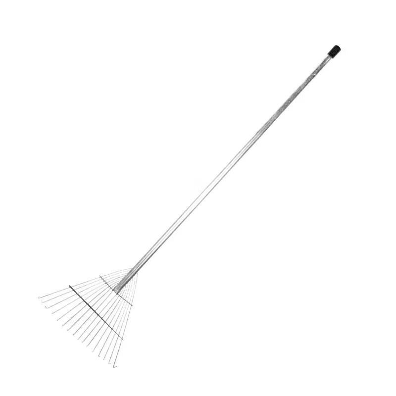 Lionga 14-Tooth High Carbon Steel Garden Rake