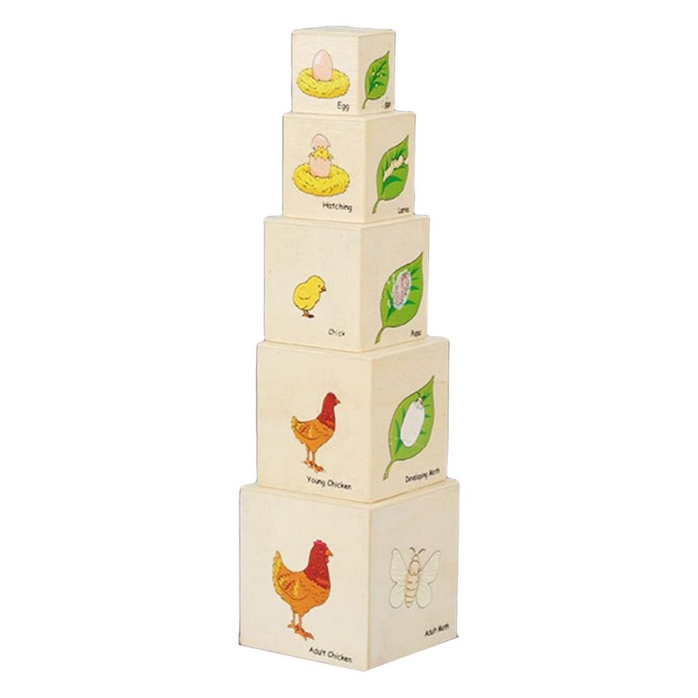 

Numbers Nesting Blocks Kids Sorting Game Stacking Matching Toys Motor Skills Training Creative Wooden Tower Balance Blocks Toys