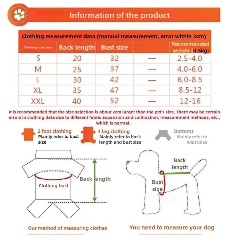 Pet Dog Jumpsuit Winter Warm Dog Clothes Yorkie Coat Outfits Two Leg Pet Coat Waterproof with Hat Dog Clothes Waterproof