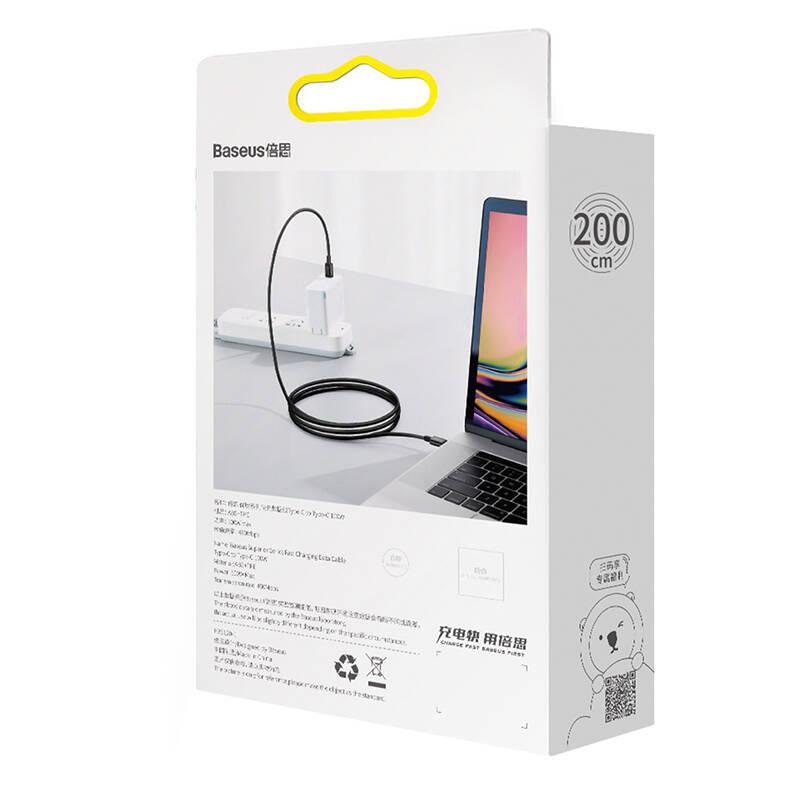 Baseus Superior Series USB-C To USB-C Cable, 100W, 1M (Black)