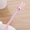 4Pcs Quick-drying Gel Pens Cute Rabbit Design Writing Fluently Ultralight Non-slip Comfortable Grip Ink Pens