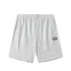 Mens Knitted Five-Point Shorts Men Shorts Gray Gray-Floral 952628301-5