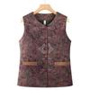 Grandma's Spring Fashion Vest: Stylish Chinese Waistcoat for Middle-Aged & Elderly Women, Perfect Autumn Wear for 60+