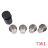 4Pcs/Set Cup Stainless Steel Wine Drinking Shot Glasses With Bag Mug Camping