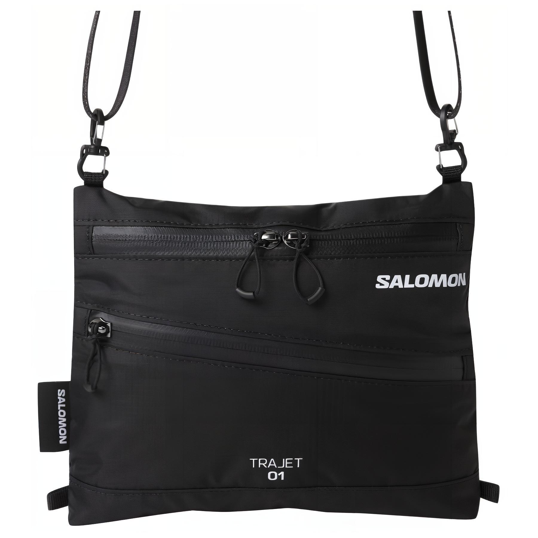 SALOMON 3L Outdoor Bags Nylon Black Unisex LC2823000