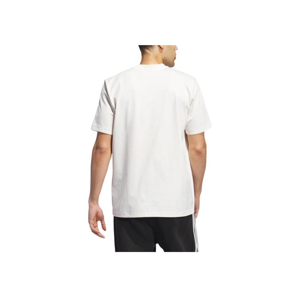 adidas 100 Thieves Tee Chalk White Men Streetwear IW4593