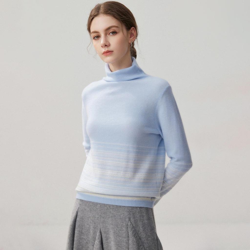 2026 Women's Retro Jacquard Cashmere Blend Loose Sweater