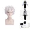 Stunning Demon Slayer Kimetsu No Yaiba Wind Pillar Sanemi Shinazugawa Cosplay Costume Set For Anime Enthusiasts