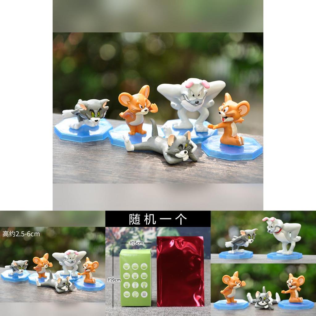 Cartoon Tom And Jerry Pvc Collectible Figures For Kids And Adults With Interactive Play