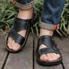 2025 Herren Rutschfeste Wasserdichte Fahr- & Strandsandalen - Vielseitiges Zwei-Wege-Sommer-Schuhwerk für Outdoor & Senioren
