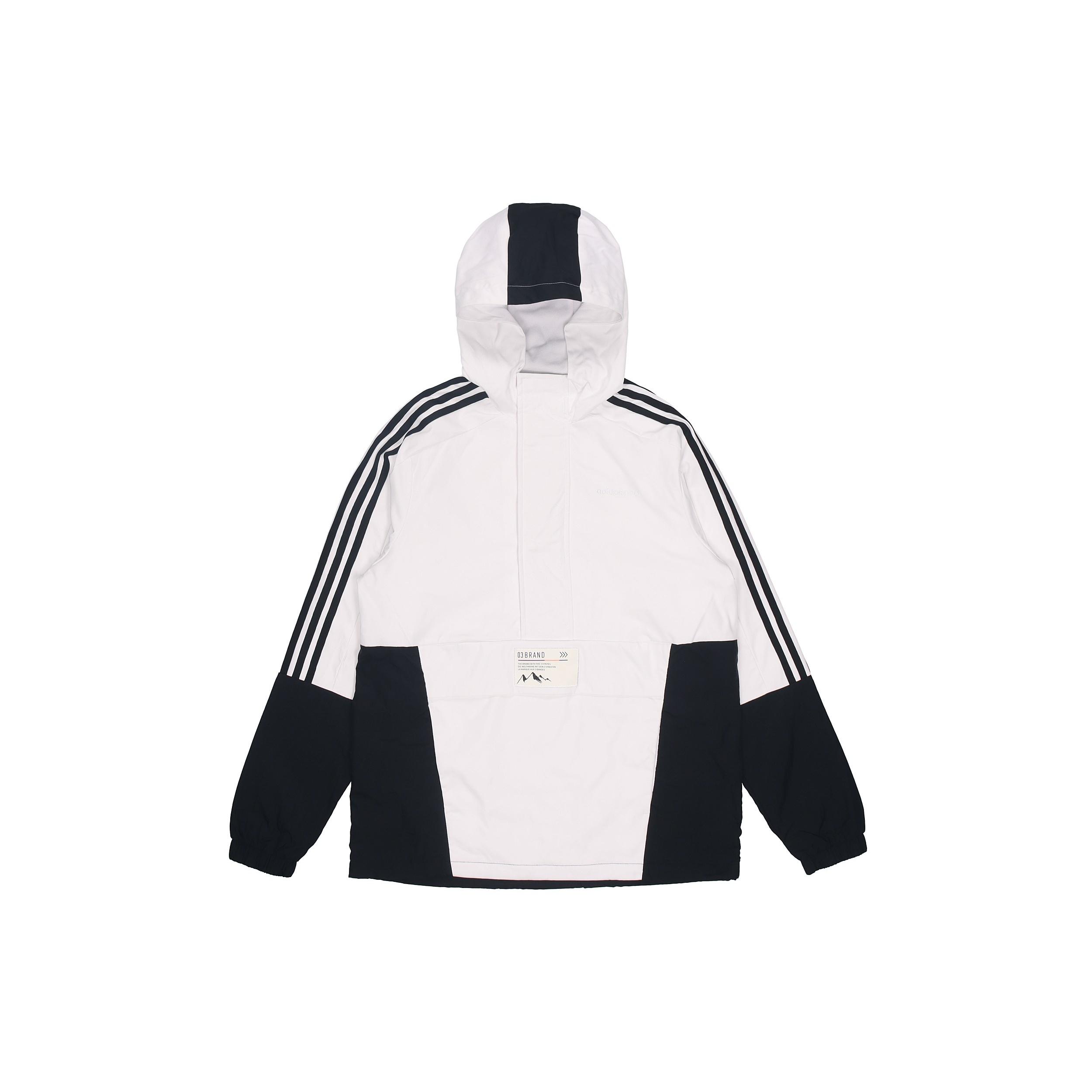 adidas neo Casual Sports hooded Jacket White Men s GM2296 L