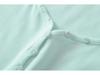 Damen Einfarbiges Slim-Fit T-Shirt mit Herzausschnitt & Gebogenem Saum