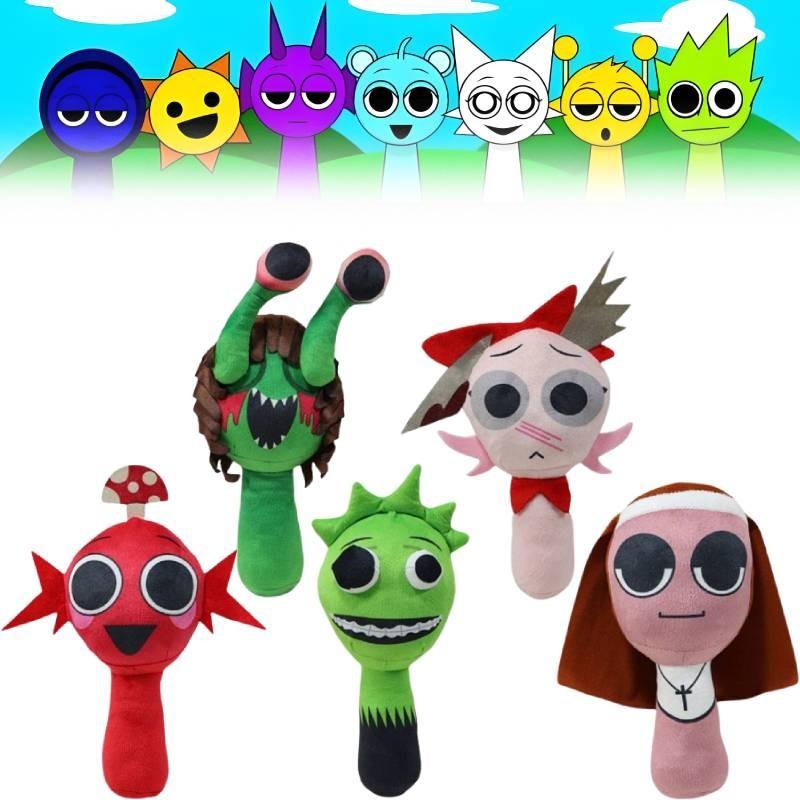 Sprunki Game Plush Toy Cartoon Stuffed Doll Pendant Decoration Gift Children