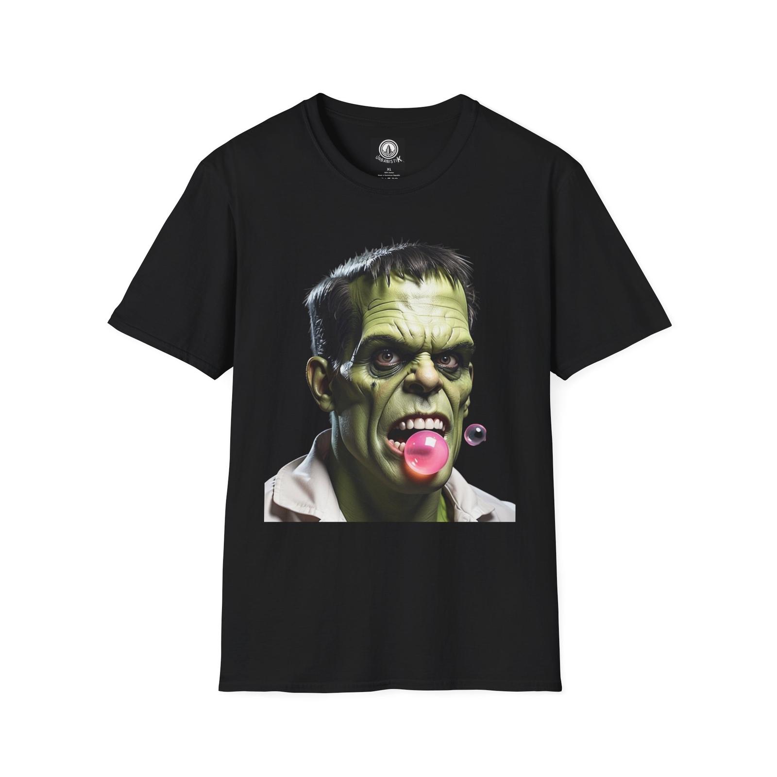 Frankenstein Bubble gum Unisex Softstyle T-Shirt S разноцветный