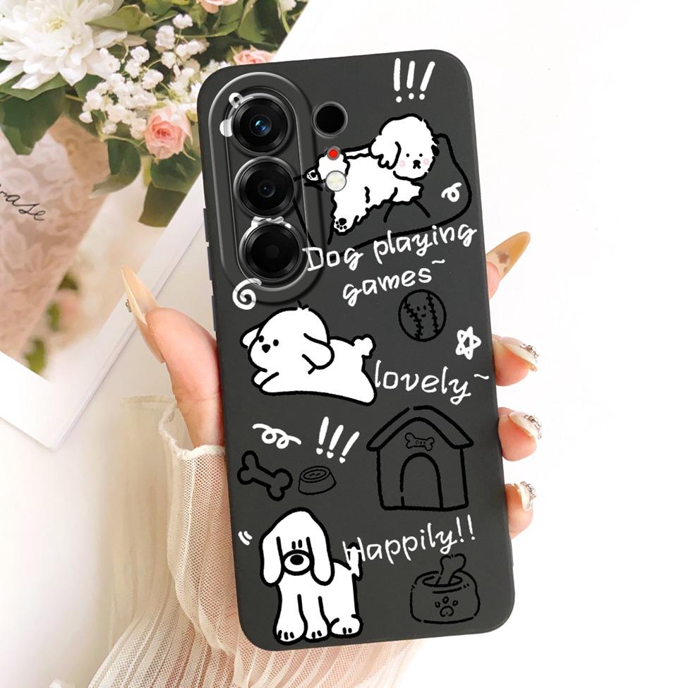 Hülle Für Tecno Camon 50 4G Cover CN5 Luxus Mode Blumen Kawaii Niedlich Bemalt Stoßfest Silikonhülle Für Techno Camon 50 4G