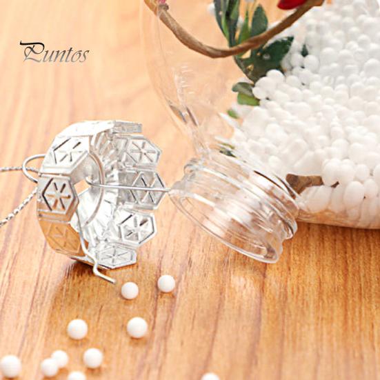Premium Waterproof PET Christmas Tree Balls Xmas Tree Baubles Ornaments Cake Decoration