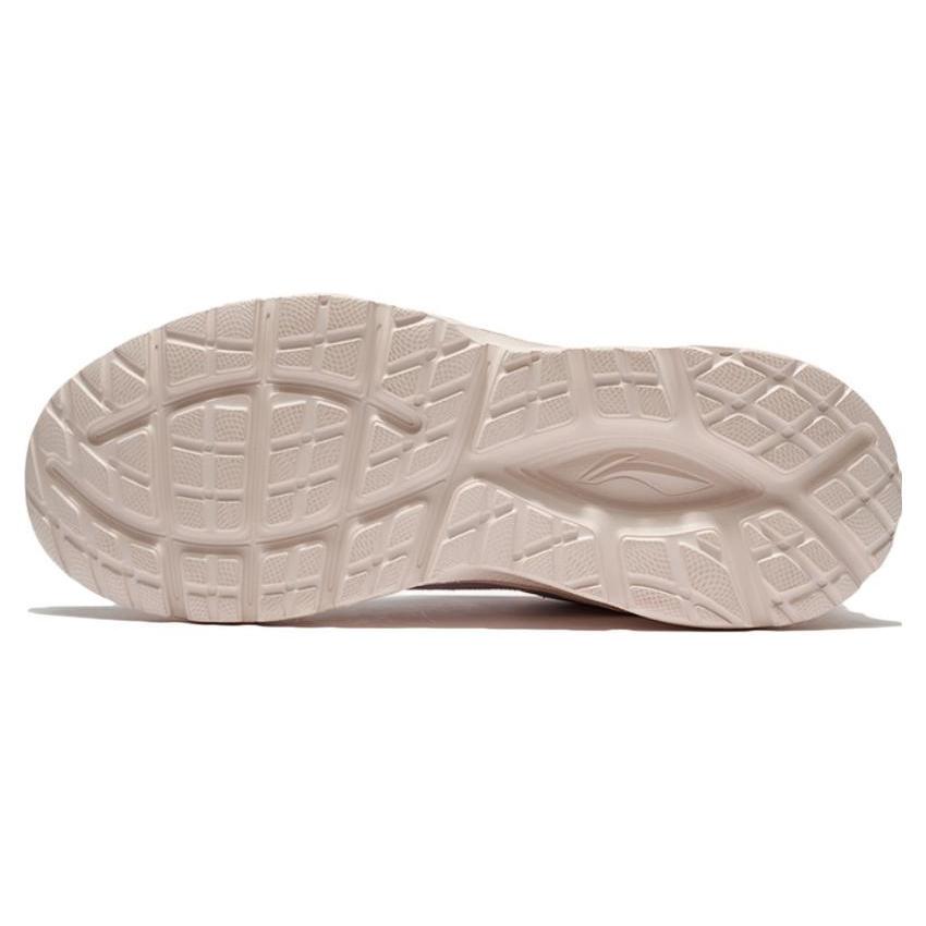 New LiNing Shock Absorbers Slip Resistant, Abrasion Resistant, Breathable Low Top Running Shoes Women's Light Gray ARES006-3