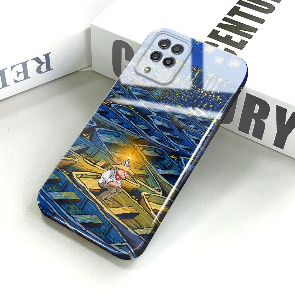 All-inclusive Film Handyhülle Cartoon Mode Design Hartschale Vollständige Abdeckung Kameraschutzhülle für Samsung Xiaomi Poco Redmi Infinix Tecno