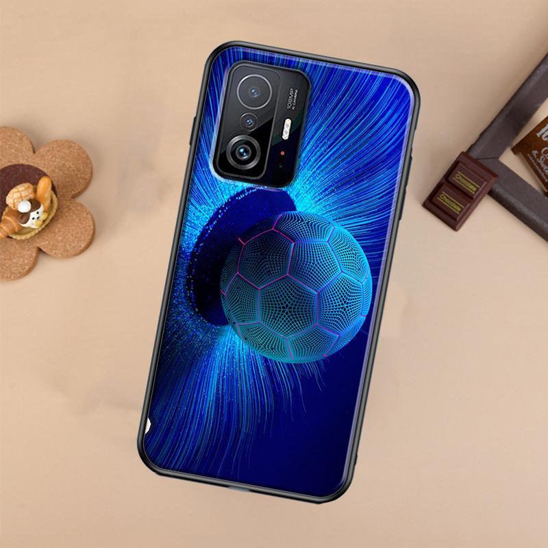 Football Case For Xiaomi POCO X7 X6 Pro X3 X5 M6 F3 F5 F6 Pro 11T 12T 13T 14T Pro 13 14 Ultra Cover