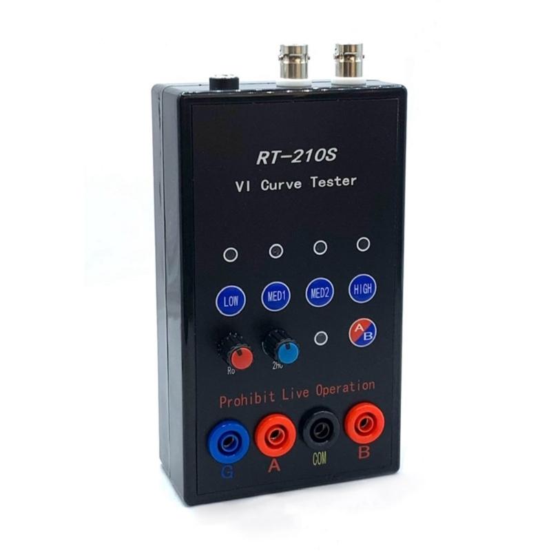 Advanced 210S Curves Tester 2CH for Electronics with Adjustable Internal Resistance and Triggering Signal Output