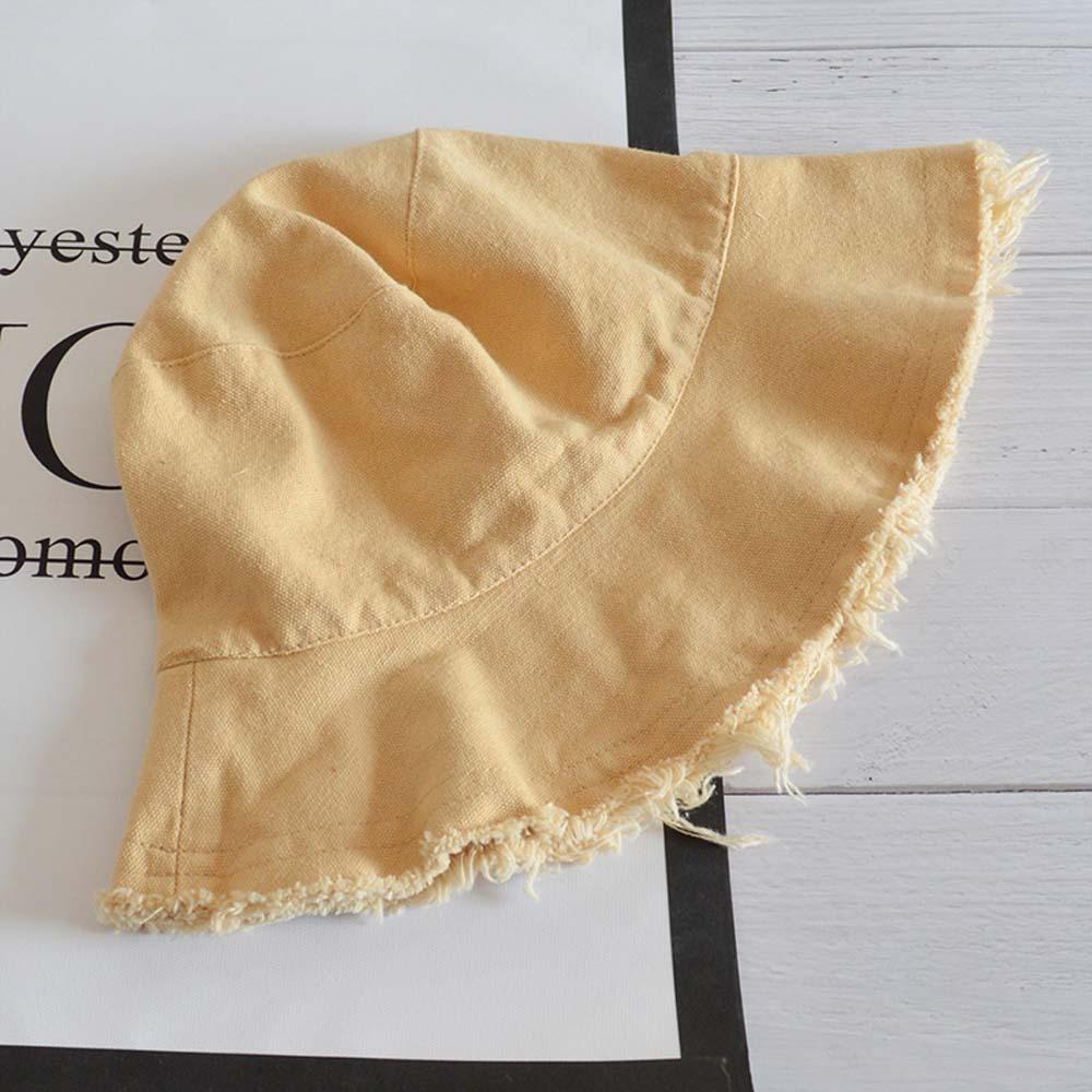 

Солнцезащитная тонкая панама, складная, для защиты от солнца, шляпа-ведро, летняя жёлтый