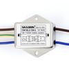 EMI Power Filter CW1BL2-10A-L040, Double Stage, Single Phase, 220VAC, Lead Type, Options: 3A, 6A, 10A