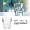 180ml Acryl Umweltfreundlicher Whiskybecher Wein Bier Trinkbecher Barzubehör(8007 )