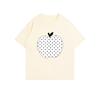 New Unisexs And Unisexs Versatile Tshirt Pattern Printed Summer Short Sleeve Street Style Casual Pure Cotton Clothing Tshirt