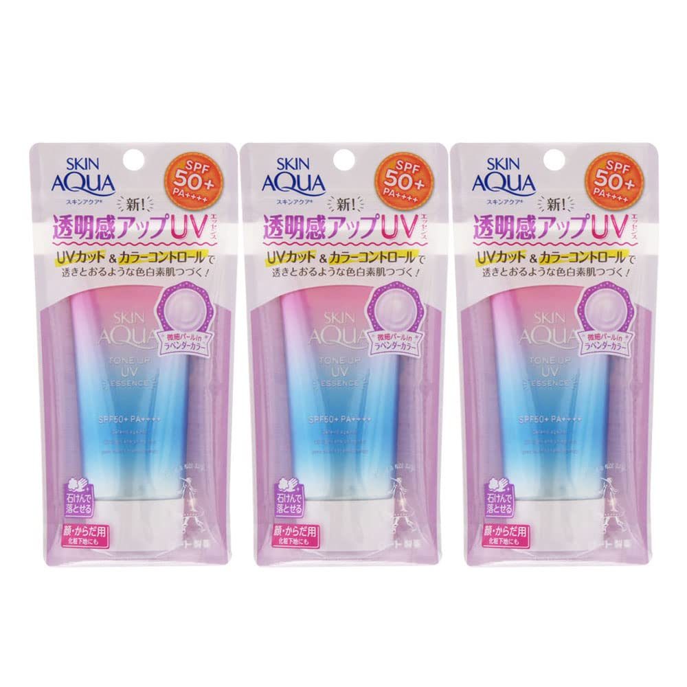 3 pieces Skin Aqua Tone Up UV Essence