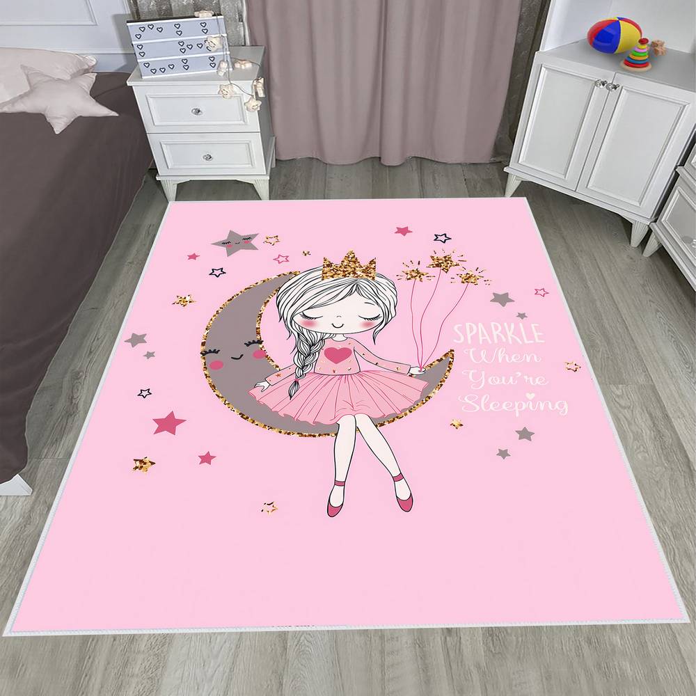 

Mosimoso Home MJ016 Детский ковер с принтом на подошве в горошек 80x150 cm