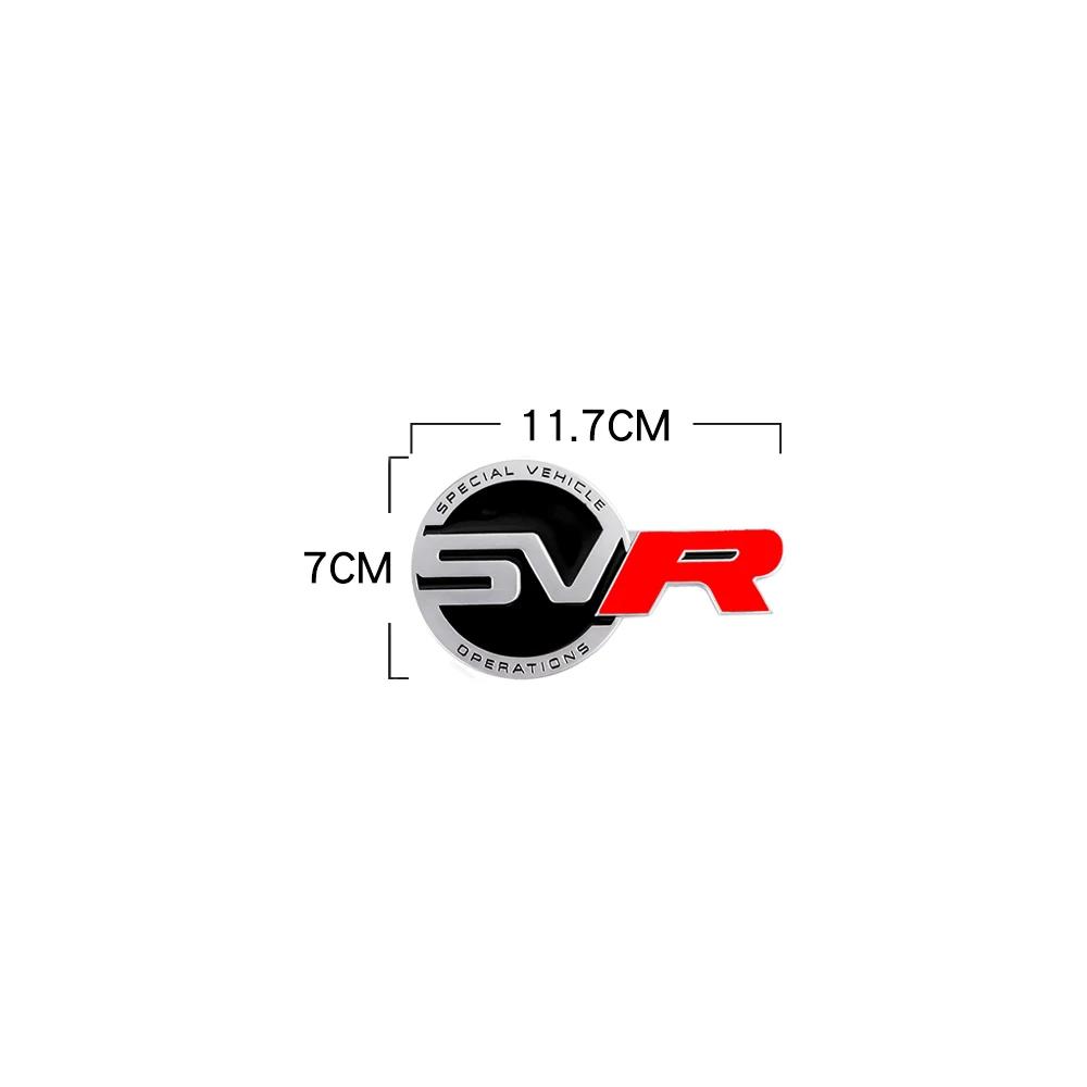 Autocollants emblème accessoires automobiles pour SVR Vogue Velar Evoque Discovery Range Rover P300 L405 L551 P250