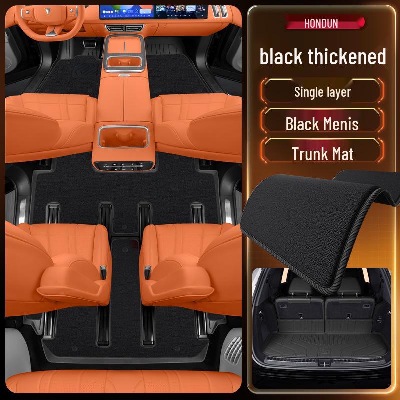 Deep Blue S09 Car Floor Mats TPE2025: Complete Set for Modified Interiors