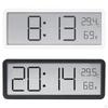 Digitale Wanduhr Desktop Mehrzweck Großanzeige Temperatur Luftfeuchtigkeit für