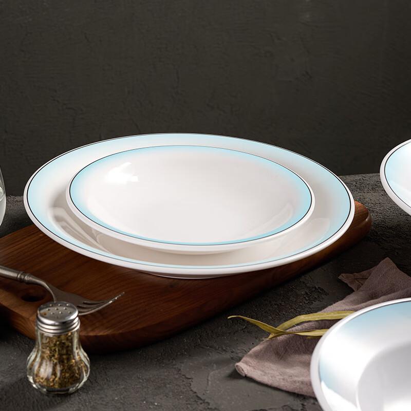 Minai Food-Grade Melamine Deep Serving Plate
