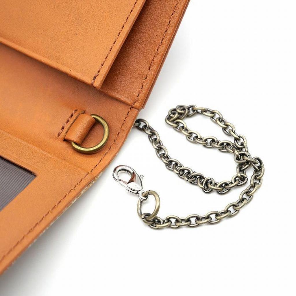 [Wachifield] Dayan the Cat, Genuine Leather, Removable Chain, Sighisoara Two-Sided Chain Pass