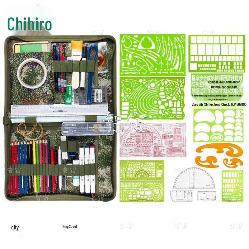 Tactical Artillery Command Ruler Set