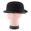 Kids' Black Party Hat Magician Derby Hat Short Brim Fedora Top Hat for Dress Up and Victorian Costume Parties
