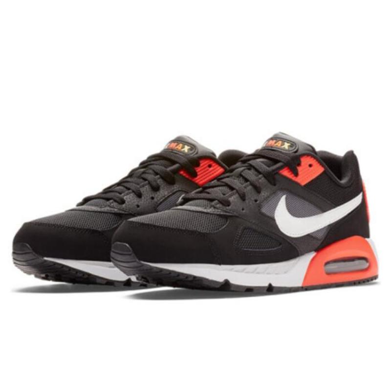 Nike Air Max Ivo Black Bright Crimson Sneakers Casual Shoes 580518-016
