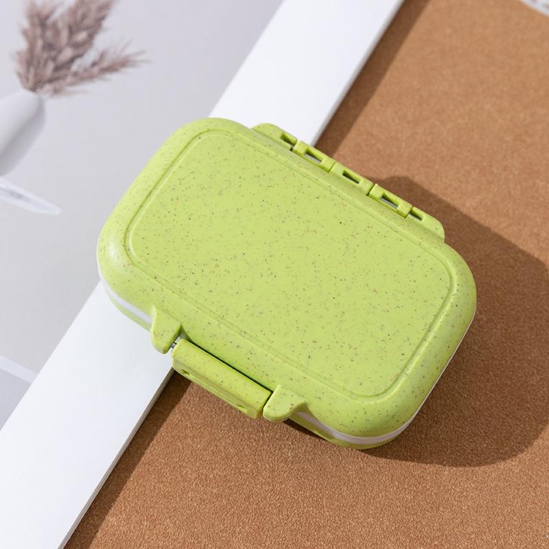 1/2pcs Portable Pill Case 3 Compartment Travel Vitamin Divider Container Storage Box Medicine Organizer