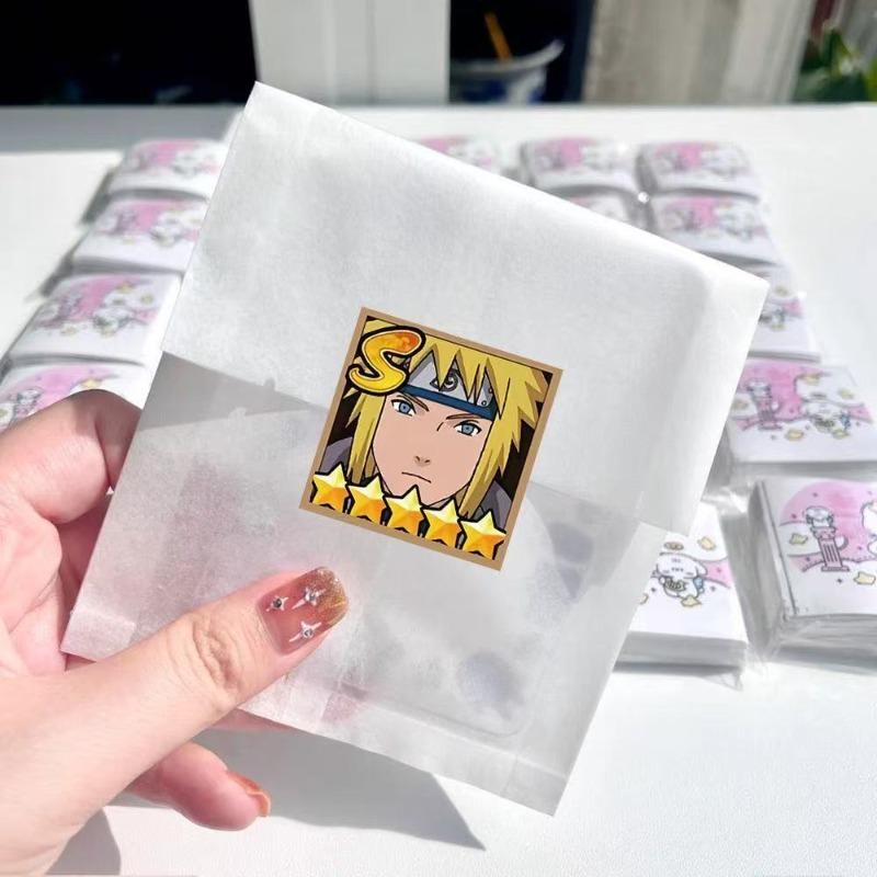 New 500pcs/roll Narutos Kawaii Stickers Luggage Graffiti Toy Decals Decoration Sticker Gift Closure Sticker
