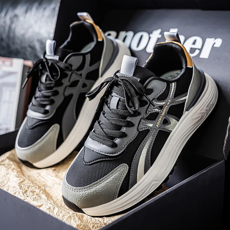 

Мужские Женские Удобные Повседневные Уличные Туфли Износостойкая Толстая Подошва Универсальные Кроссовки Легкие Дышащие Спортивные Туфли Повседневные 44 чёрный