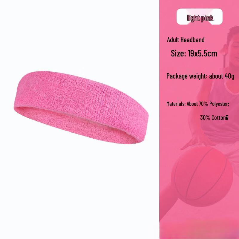 Sweat-Absorbing Sports Headband