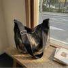 Vintage Camouflage Canvas Underarm Bag Women's Shoulder Messenger Bag