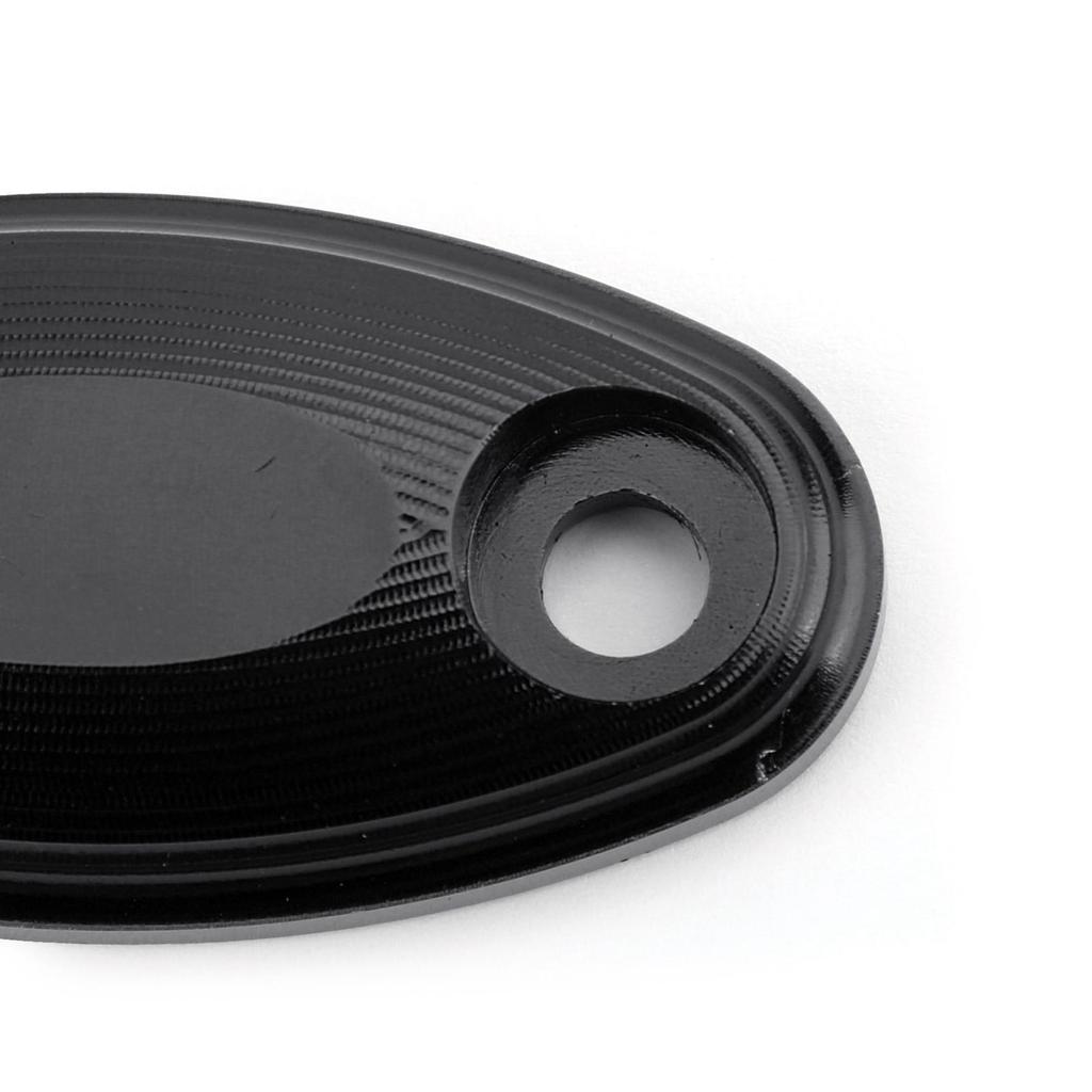 NEW Engraved Mirror Block Off Base Plates For Honda CB650F 125R 250R 17-18 Black