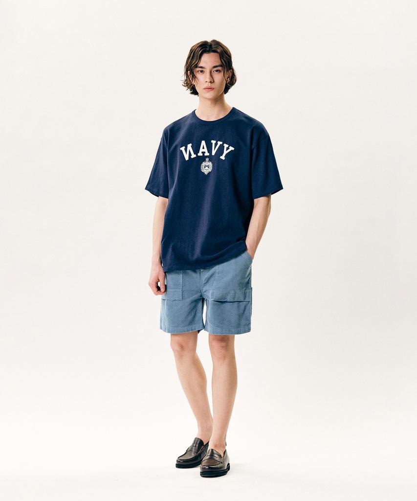 ESPIONAGE Marineakademie Schweres T-Shirt Marine