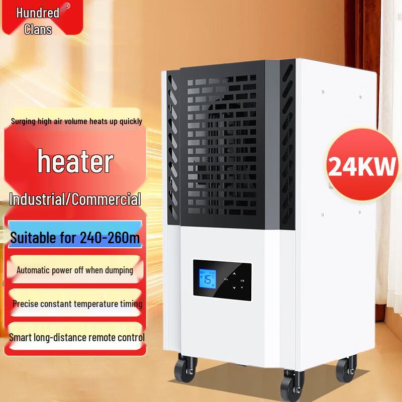 Baiqi 24kW Industrial Fan Heater