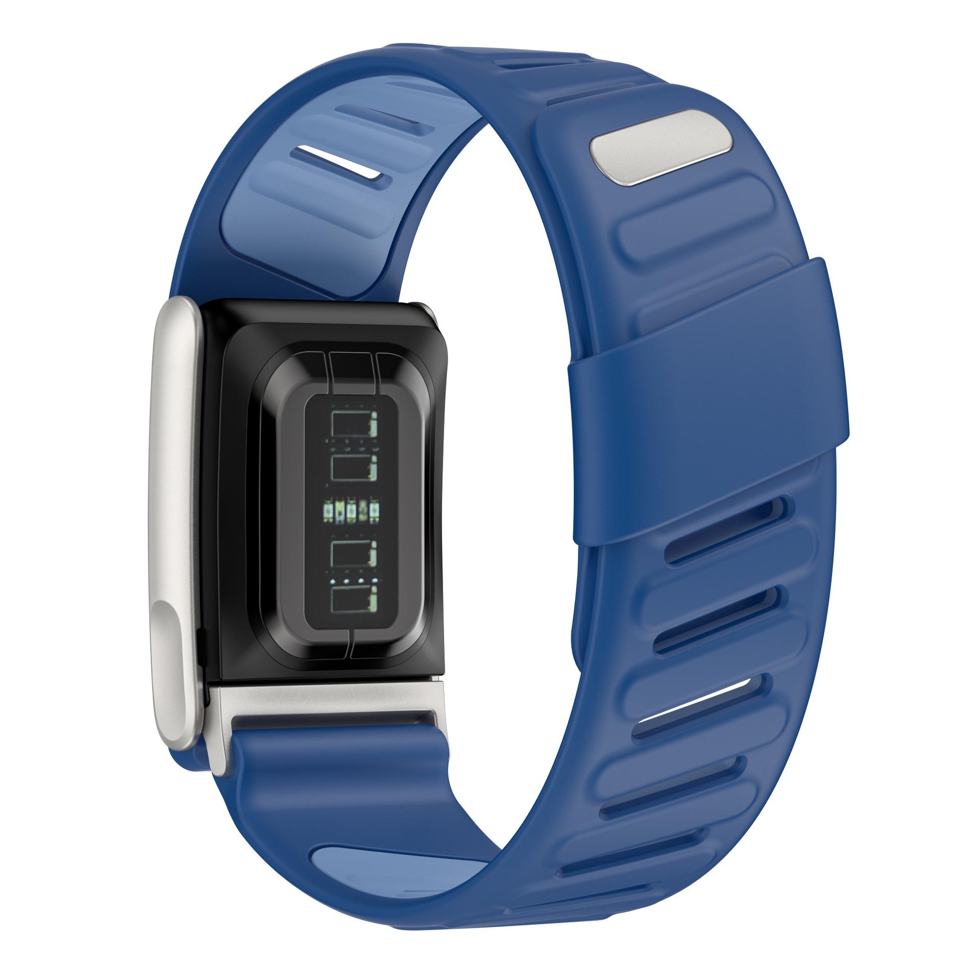 

Whoop 5.0 Two-Color Silicone Sports Strap - Cristiano Ronaldo Style, Waterproof Replacement Wristband Standard 5.0
