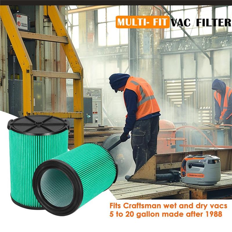 A78E-Hepa Filter Replacement For Craftsman For 5-20 Gallon CRAFTSMAN Shop Vacuums1988+ Filter For Craftsman Shop Vac